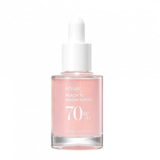 Anua Peach 70 + Niacin Serum – šviesinantis odos serumas