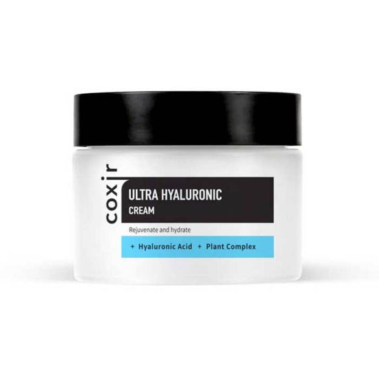 „Coxir Ultra Hyaluronic Cream“ – itin drėkinamasis kremas su lengva tekstūra.
