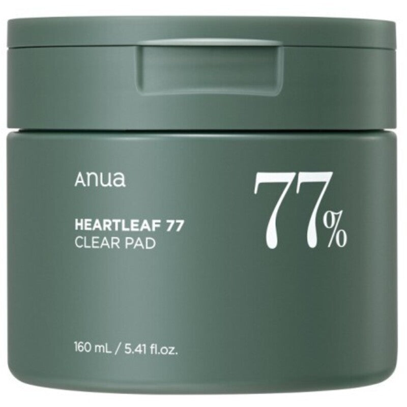 „Anua Heartleaf 77 Clear Pad“ – tonizuojantys diskeliai probleminei odai