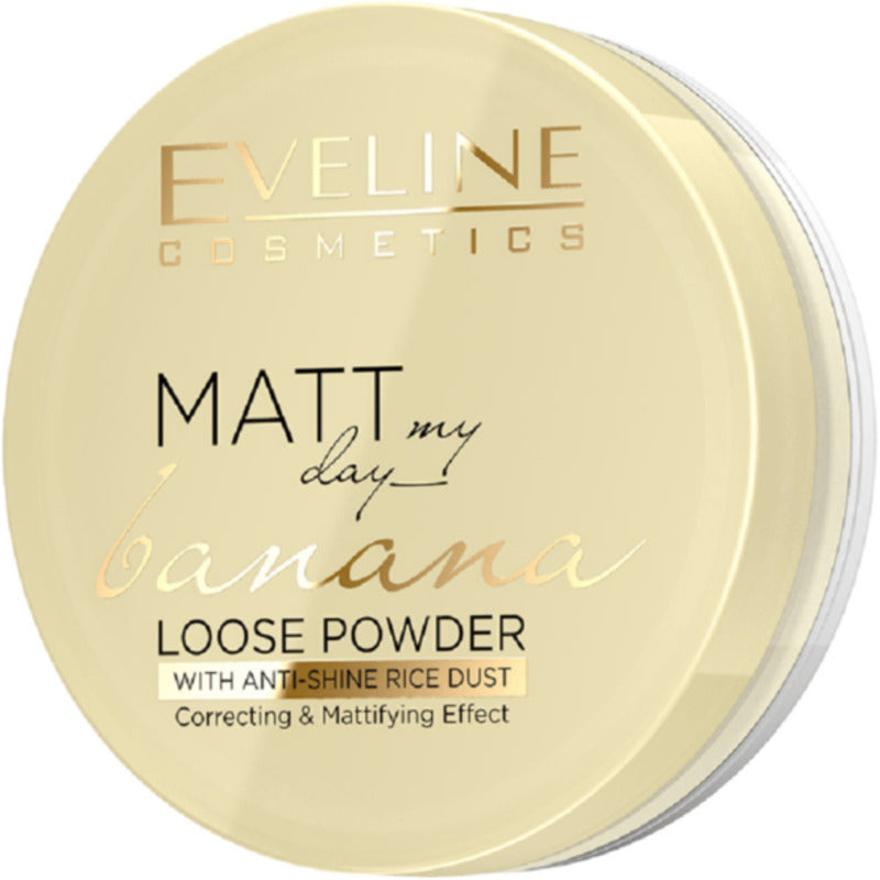 Eveline Cosmetics Matt My Day Banana Loose Powder - Pudra 6 g