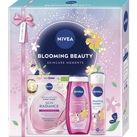 „Nivea Blooming Beauty Set“ dovanų rinkinys
