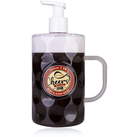 „Accentra Men Cheers“ kūno ir rankų prausiklis – skystas muilas kūnui ir rankoms