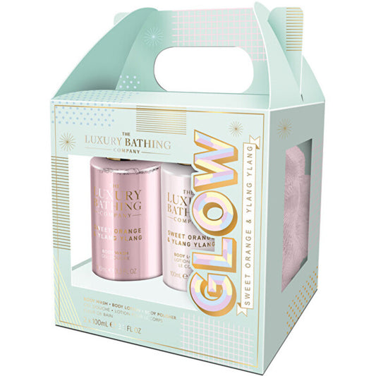 Luxury Bathing Company bathroom care gift set (orange and ilang ilang)