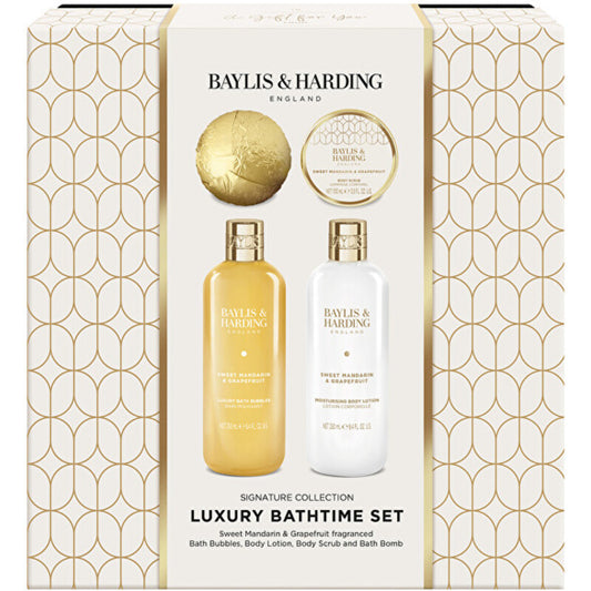 „Baylis & Harding“ prabangus vonios laiko rinkinys (mandarinas ir greipfrutas) – vonios priežiūros dovanų rinkinys