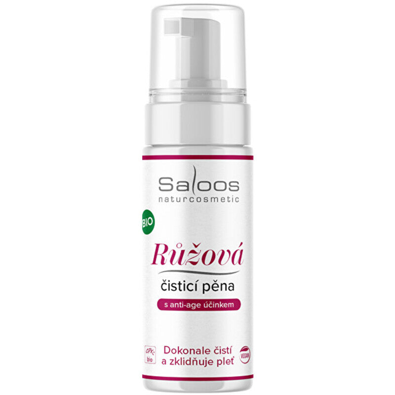 Saloos Organinės rožinės valomosios putos odai
