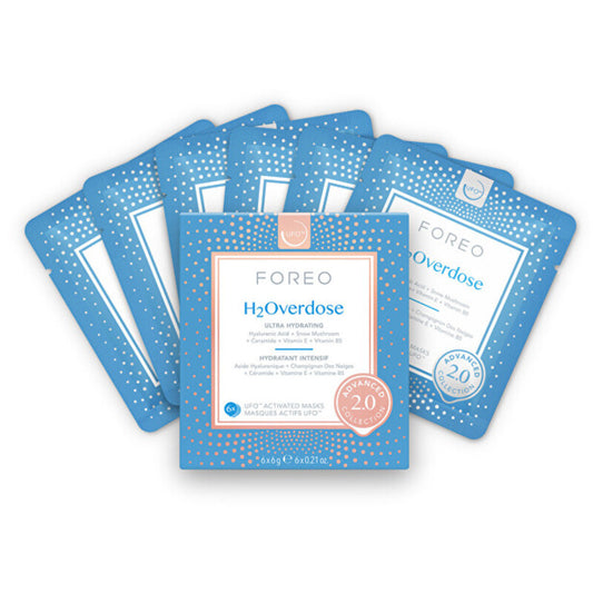 „Foreo UFO™ H2Overdose Hydrating Mask“ – drėkinamoji veido kaukė sausai odai