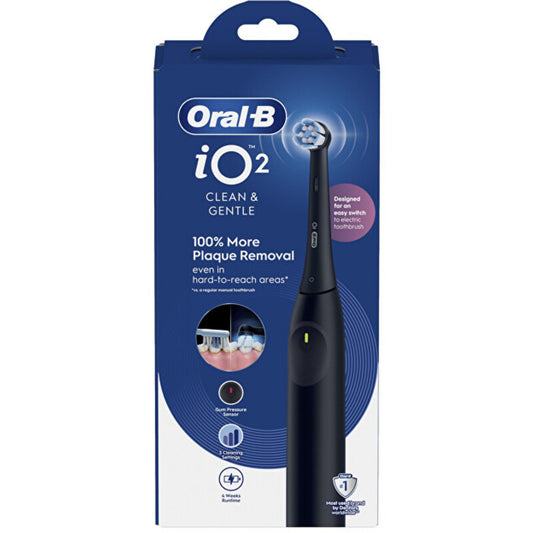 „Oral B iO Series 2 Night Black“ – elektrinis dantų šepetėlis