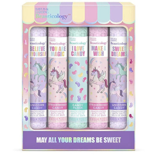 Baylis & Harding's unicorn bath salt set (unicorn) bath salt gift set