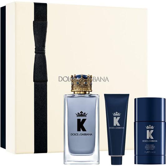 Dolce Gabbana K by Dolce Gabbana Gift Set EDT 100 ml, shower gel 50 ml and deostick 75 g