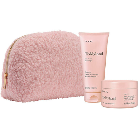 Pupa Dovanų rinkinys „Ryžių pienas ir cukrus Teddyland“ 2 vnt.
