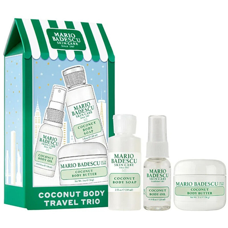 Mario Badescu Coconut Body Care Set - Body Care Gift Set