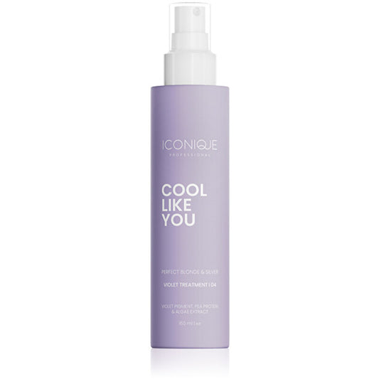 ICONIQUE Professional „Cool Like You Violet“ procedūra – nenuplaunama priemonė vėsiems ir ryškiai šviesiems plaukams