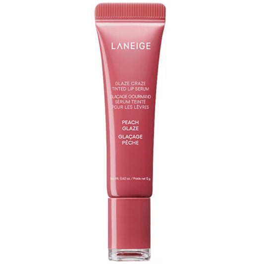 Laneige Peach Glaze tonuotas lūpų serumas - tonuotas lūpų serumas