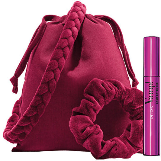 Pupa „Vamp!“ blakstienų priauginimo rinkinys – dovanų rinkinys su gumine juostele ir galvos juosta