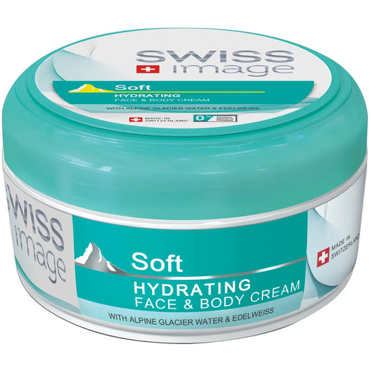 Swiss Image „Body Care Soft Hydrating Face & Body Cream“ – drėkinamasis kremas veidui ir kūnui