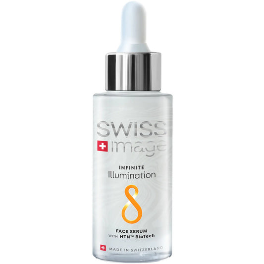 Swiss Image „Infinite Care Infinite Illumination“ veido serumas – skaistinamasis veido serumas spindinčiai odai.