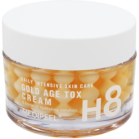 Medi-Peel „Gold Age Tox“ kremas – intensyvus gelinis kremas nuo raukšlių.