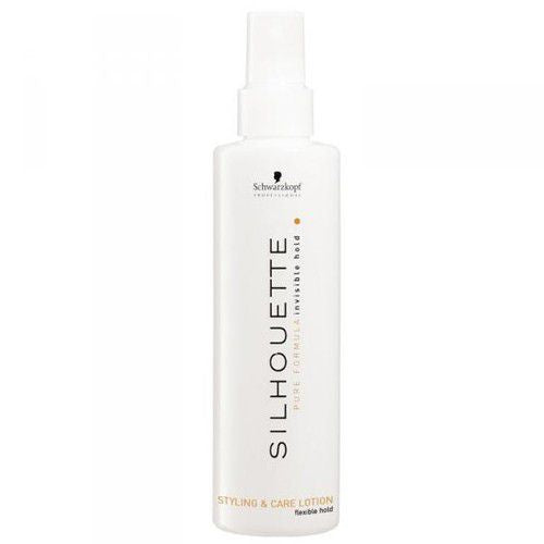 Schwarzkopf Professional Silueto stilius & Care Lotion – puoselėjantis plaukų lakas su lanksčia fiksacija 200ml